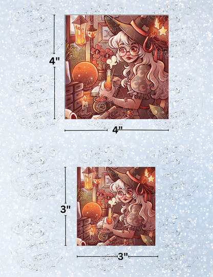 "Witchcraft Room" by ©Mrs Butter D Premium Decorative Release Papers for Diamond Painting