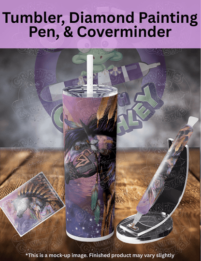 "Shaman" by ©Laurie Prindle Premium Accessories for Diamond Painting