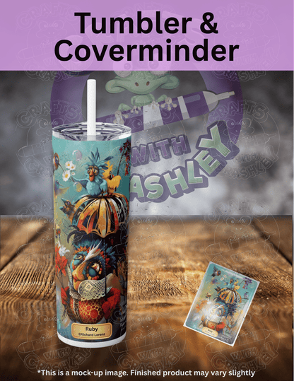 "Ruby" by ©Richard Lorenz Premium Accessories for Diamond Painting