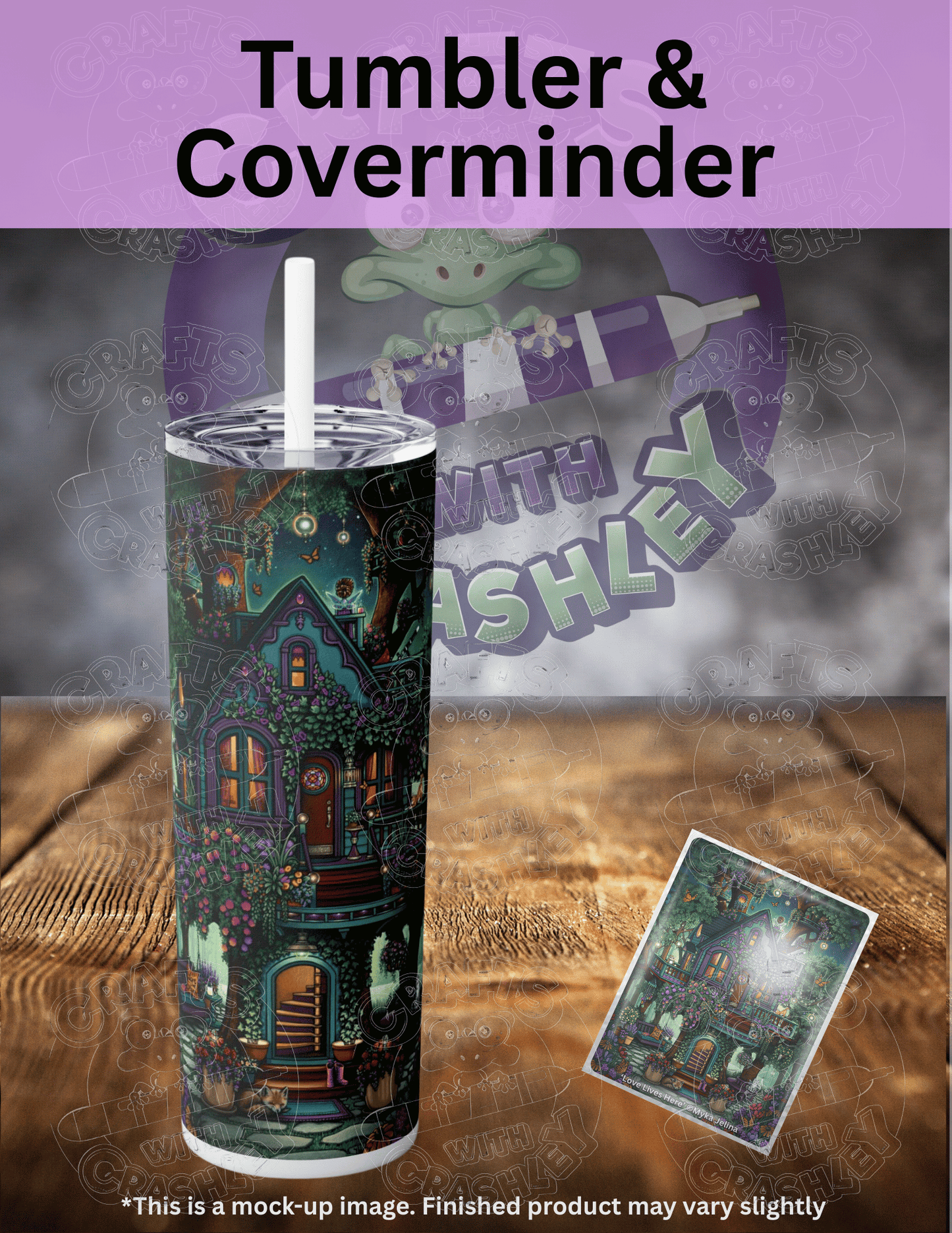 "Love Lives Here" by ©Myka Jelina Premium Accessories for Diamond Painting