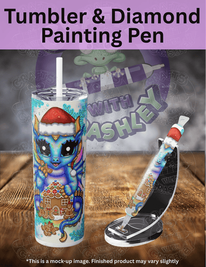 "Gingerbread Dragon" by ©Emma Casey Premium Accessories for Diamond Painting