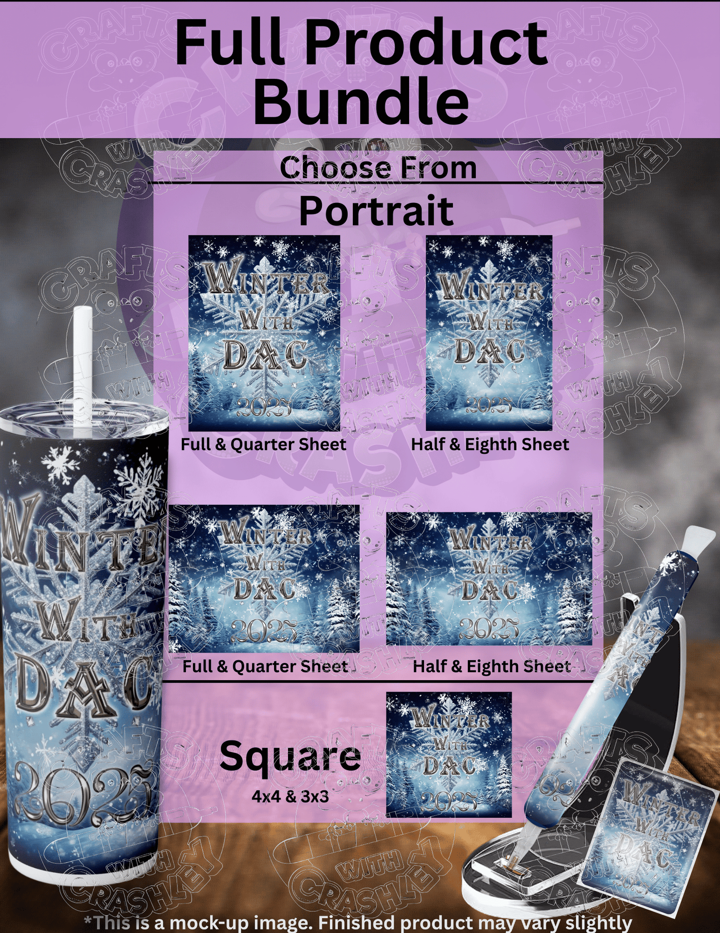 "Winter With DAC 2025" Premium Accessories for Diamond Painting