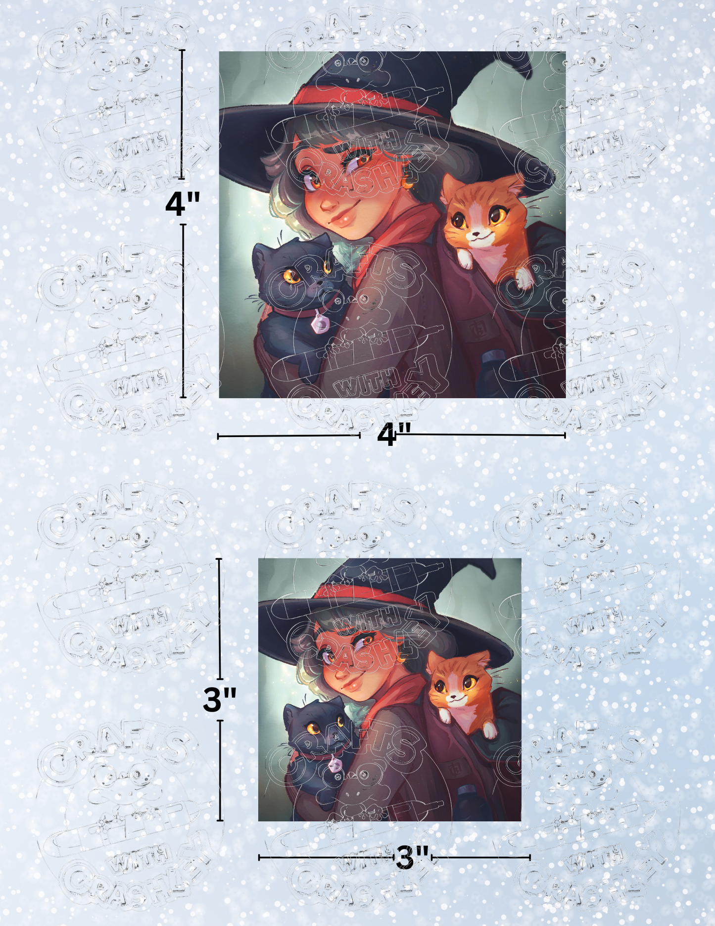 Product Bundle "Feline Familiars" by ©ChrissaBug