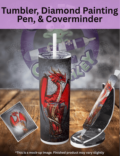 "Cola Dragon" by ©Stanley Morrison Premium Accessories for Diamond Painting