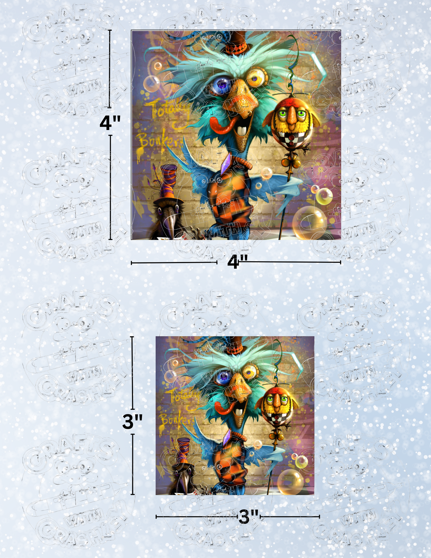 "Louie" by ©Richard Lorenz Premium Decorative Release Papers for Diamond Painting