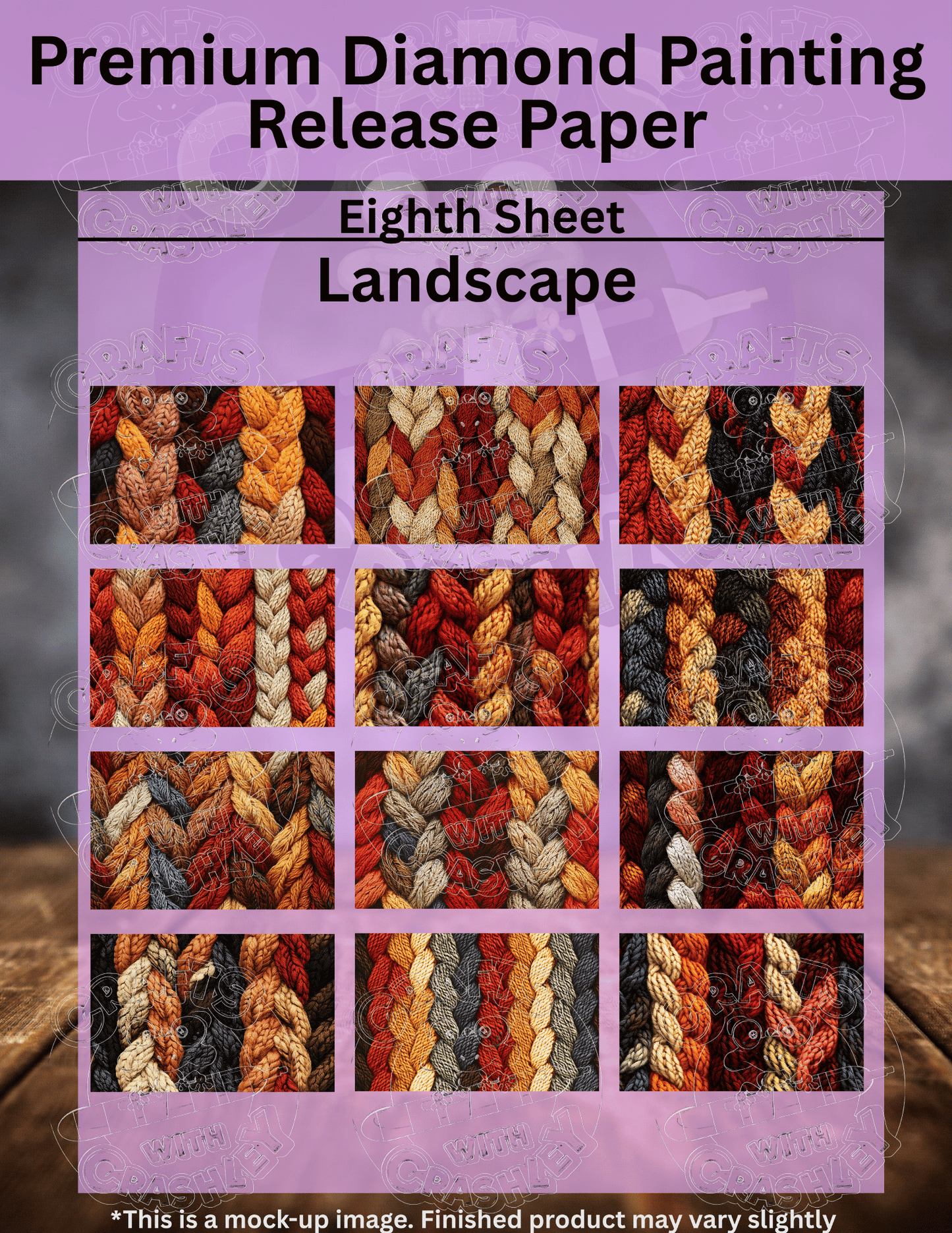 Woven in Warmth Combo Pack Premium Release Paper for Diamond Painting