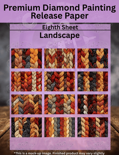 Woven in Warmth Combo Pack Premium Release Paper for Diamond Painting