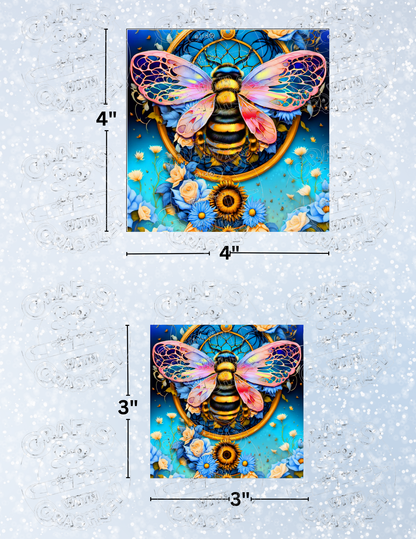 "Filigree Bee" by ©T.S. Larking Premium Decorative Release Papers for Diamond Painting