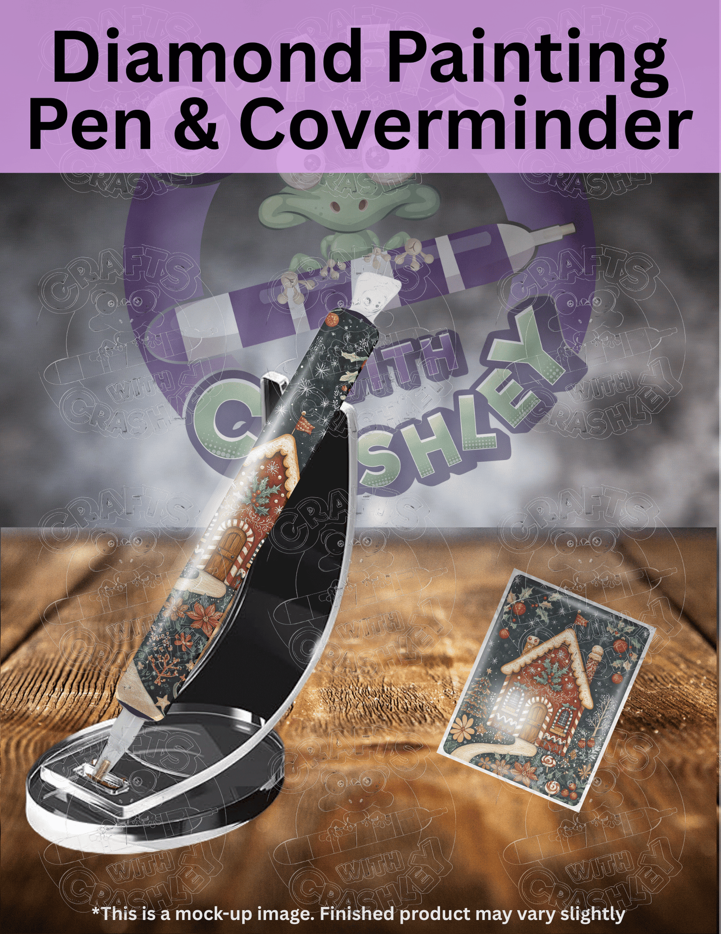 "Holly Jolly Gingerbread House" Premium Accessories for Diamond Painting