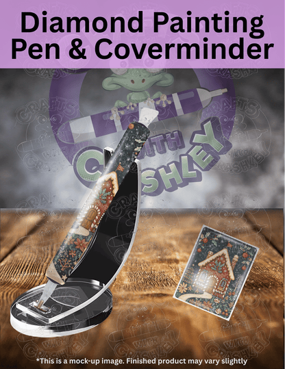 "Holly Jolly Gingerbread House" Premium Accessories for Diamond Painting