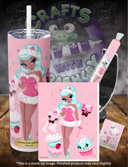 Product Bundle "Cupcake Doll with Kitty" by ©Miss Fluff