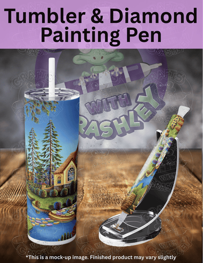 "Stepping Stone Creek" by ©Andy Russell Premium Accessories for Diamond Painting