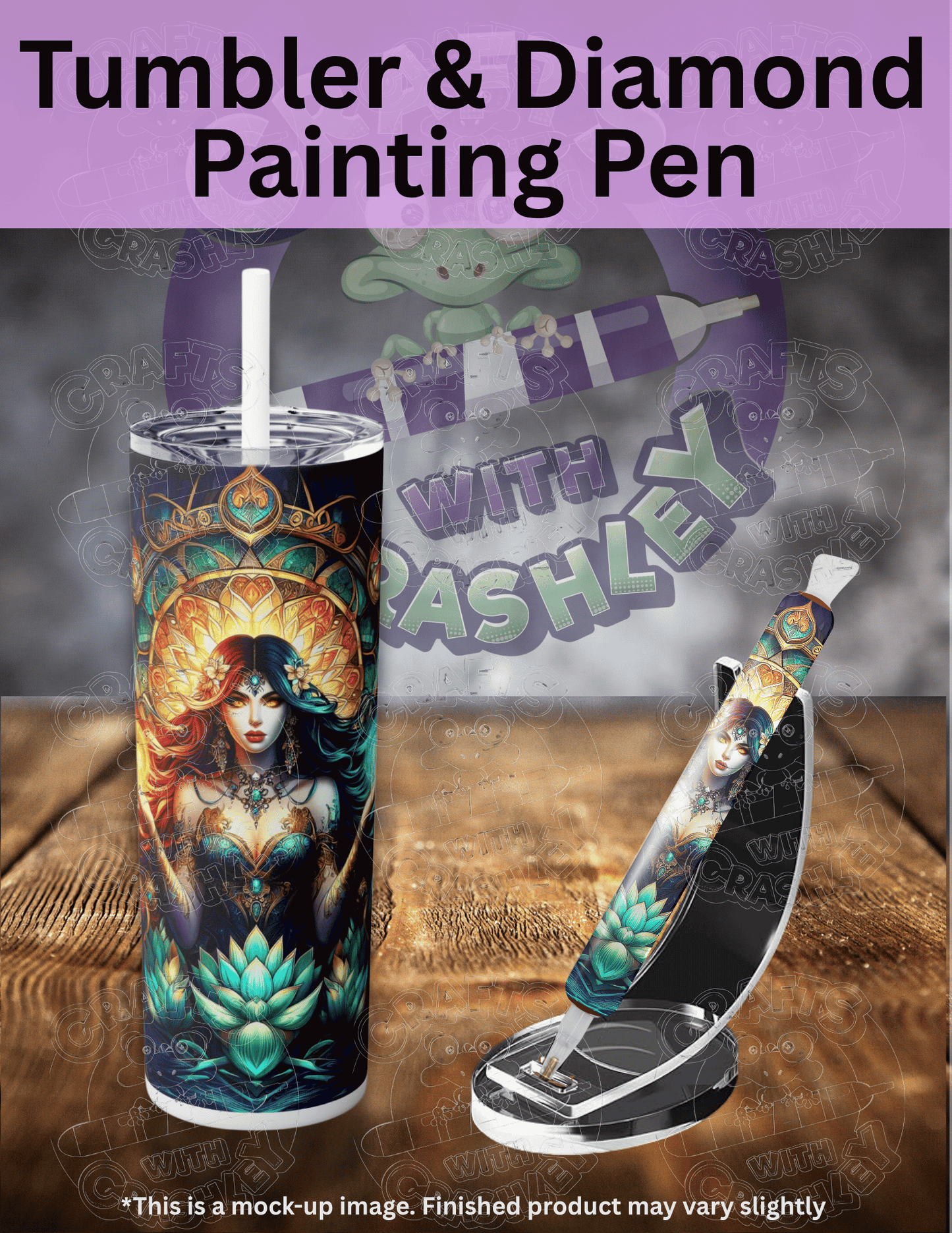 "Chakra Goddess" by ©Kelly Reins Premium Accessories for Diamond Painting