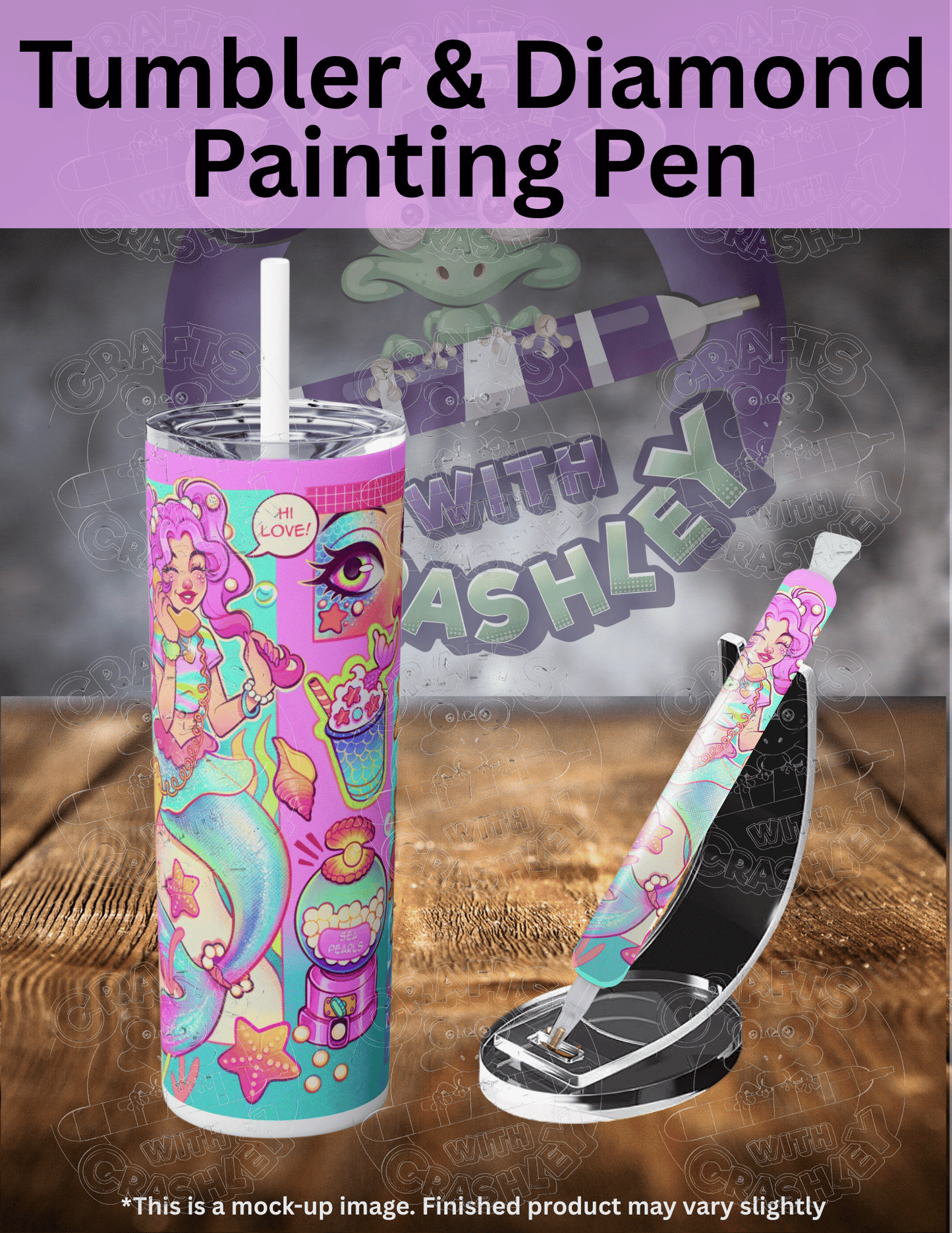 "Delilah the Mermaid" by ©Mrs Butter D Premium Accessories for Diamond Painting