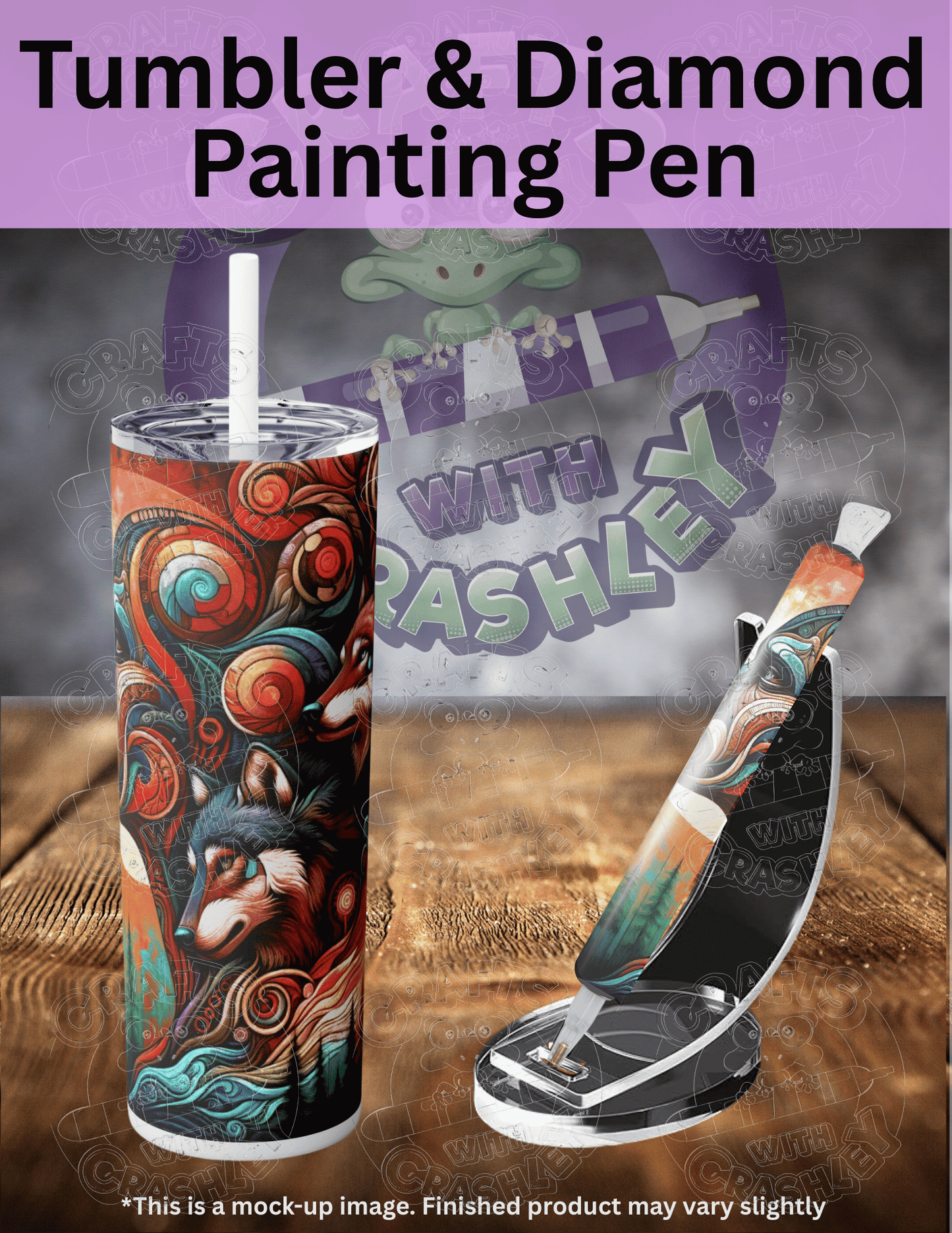 "Dreaming of Wolves" by ©Peggy Collins Premium Accessories for Diamond Painting