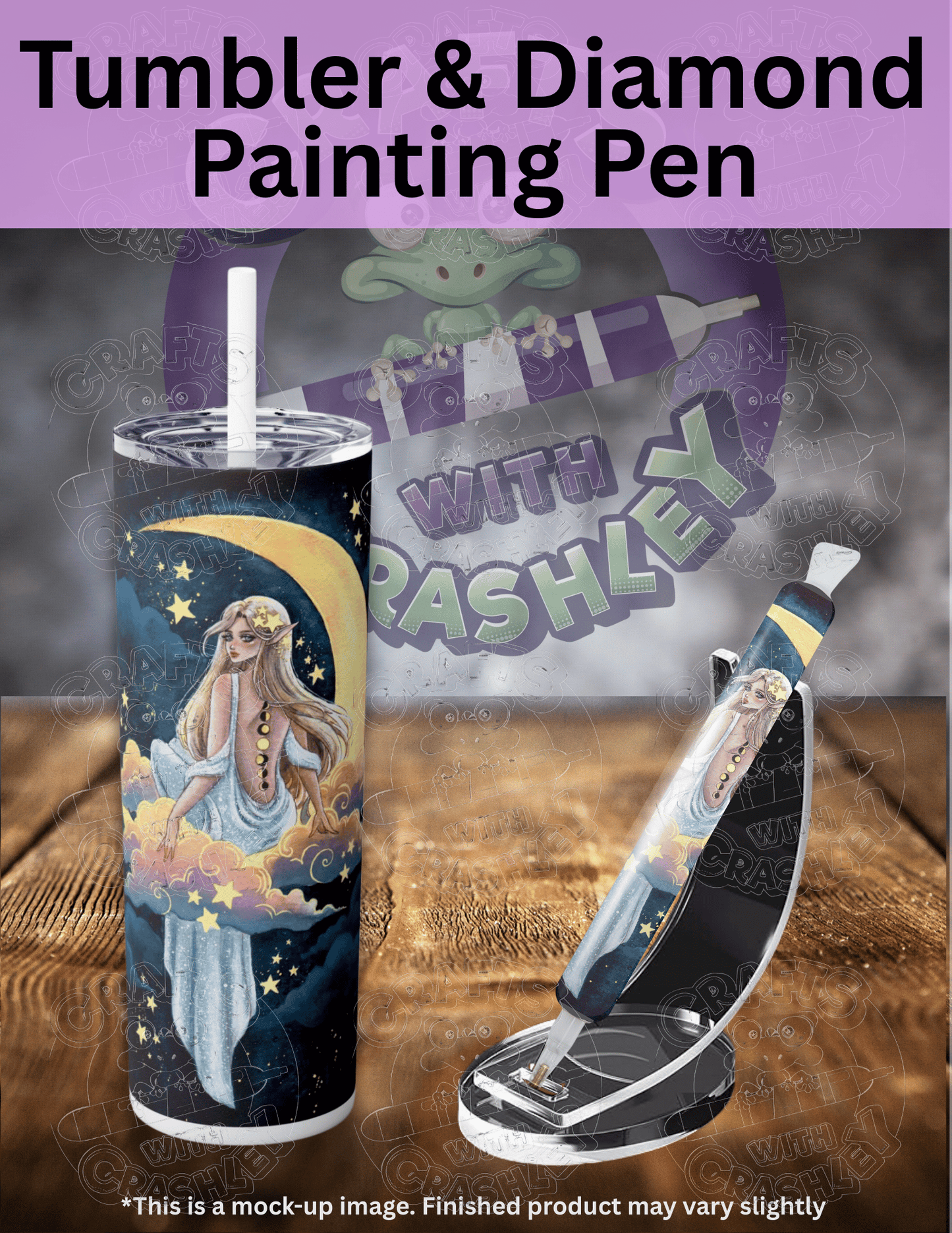 "Moonlight Nymph" by ©Aria Illustration Premium Accessories for Diamond Painting