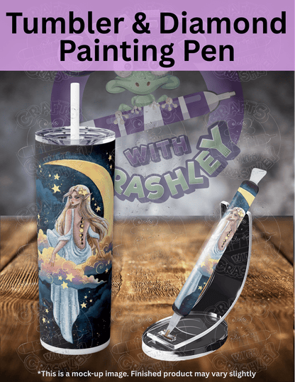 "Moonlight Nymph" by ©Aria Illustration Premium Accessories for Diamond Painting