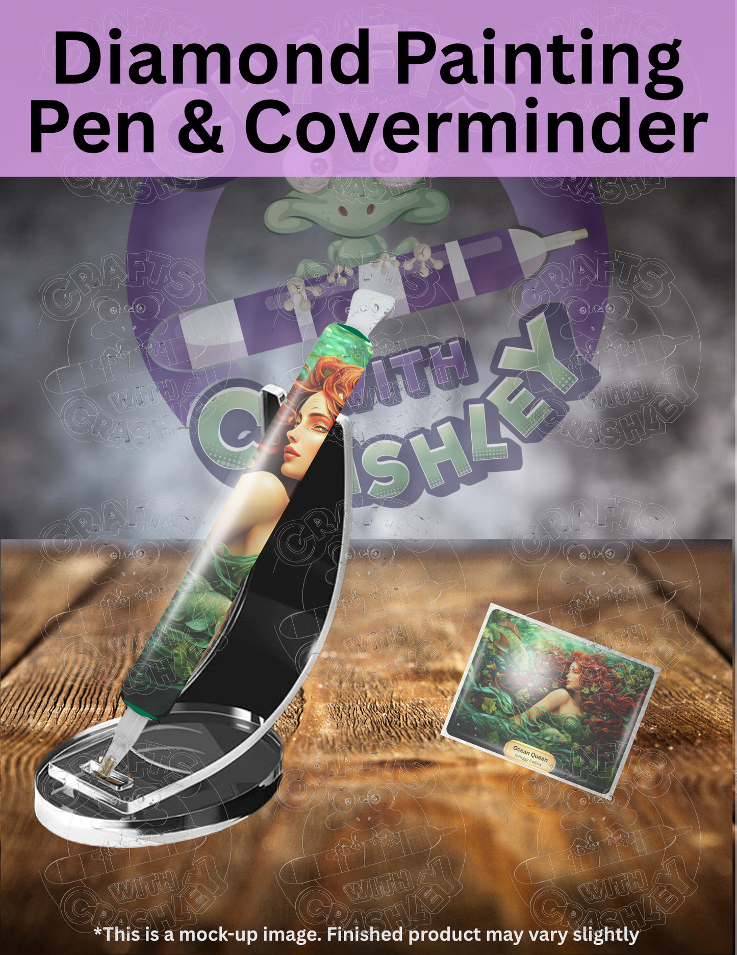 "Ocean Queen" by ©Peggy Collins Premium Accessories for Diamond Painting