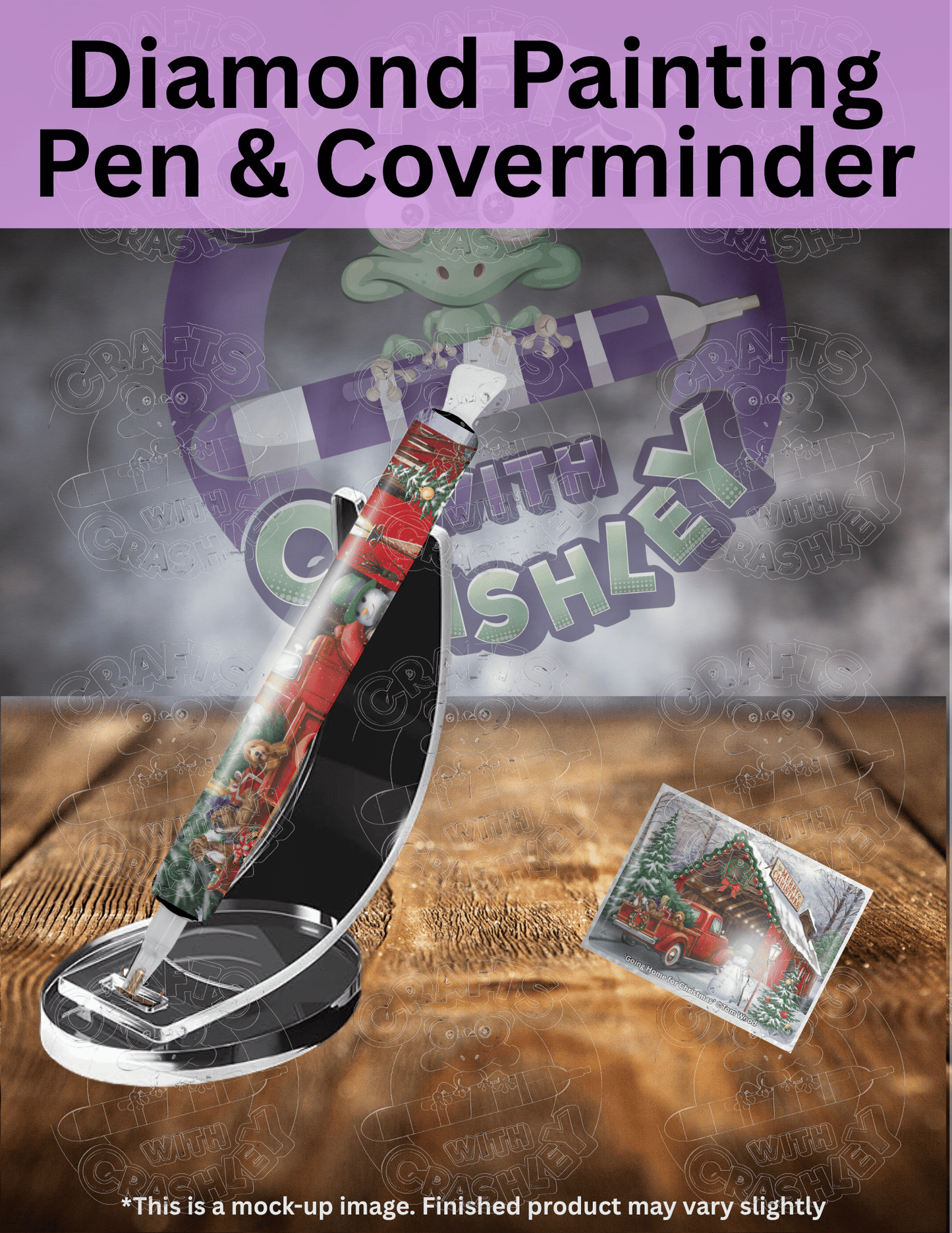 "Going Home for Christmas" by ©Tom Wood Premium Accessories for Diamond Painting