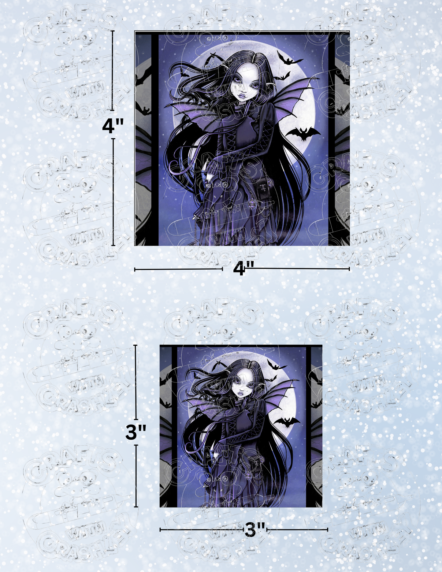 "Morgan" by ©Myka Jelina Premium Decorative Release Papers for Diamond Painting