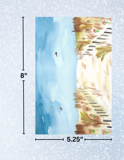 "Beach Life" by Crafting Journey Decorative Diamond Painting Release Papers