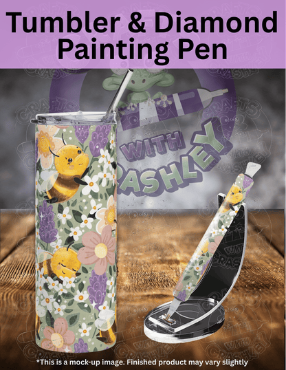"Bee Bee Bumble Bee" by ©Karii Creates Premium Accessories for Diamond Painting