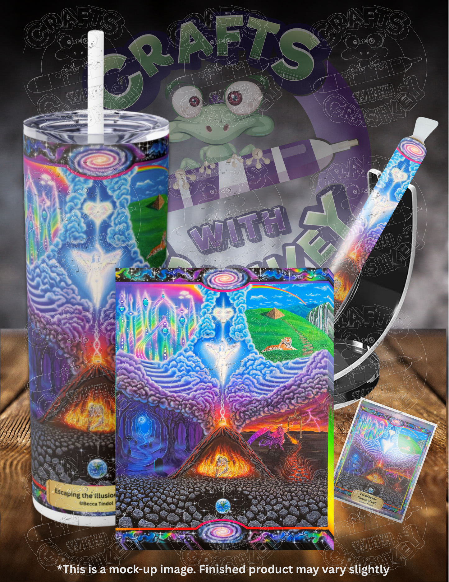 Product Bundle "Escaping the Illusion of Hell" by ©Becca Tindol