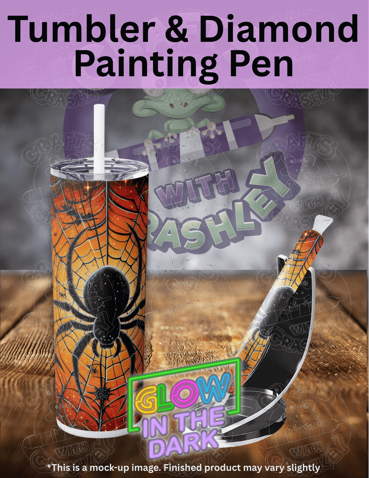 "Glimmering Spider" Premium Accessories for Diamond Painting