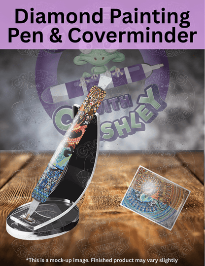 "Fire & Ice" by ©Deborah Malcolm Premium Accessories for Diamond Painting