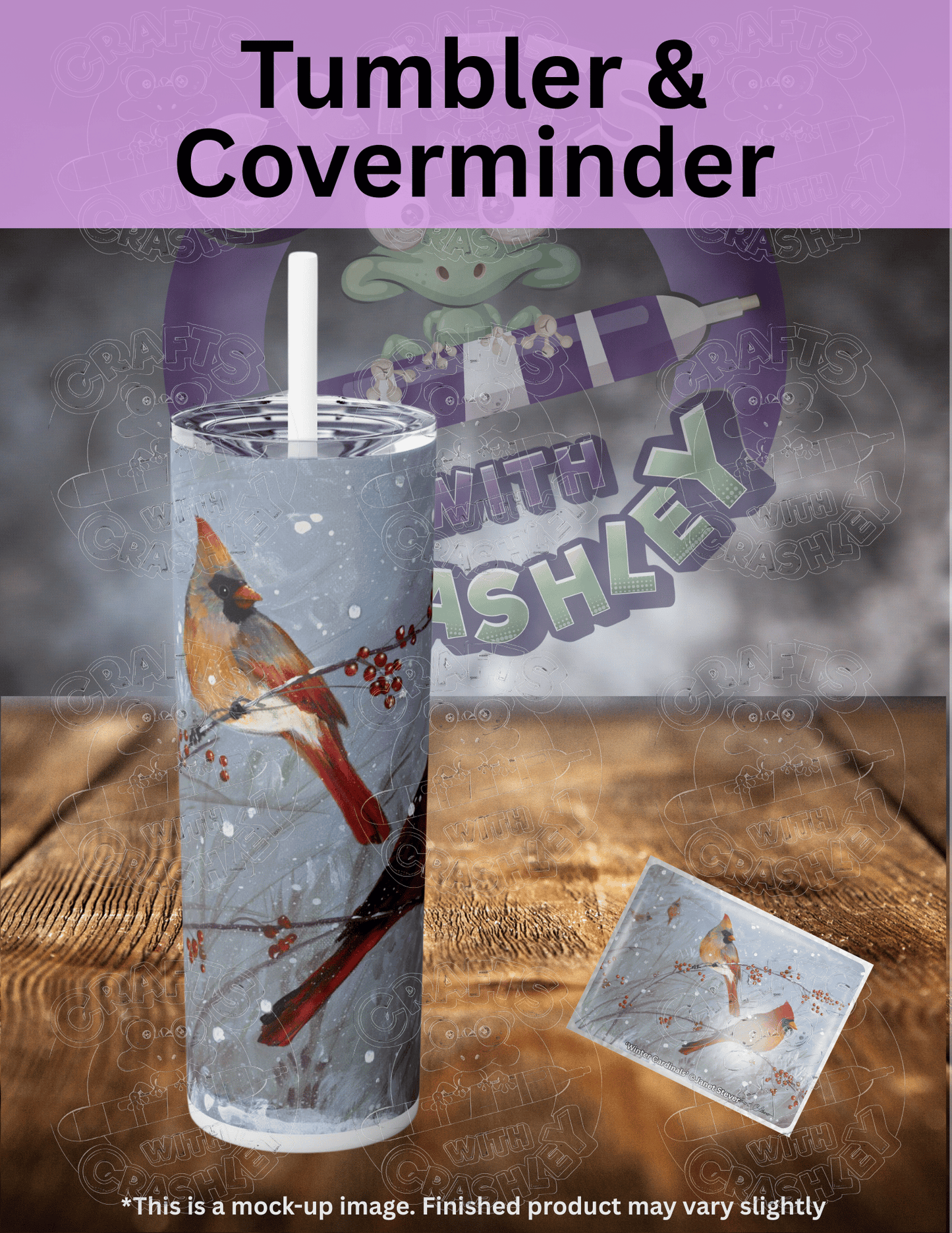 "Winter Cardinals" by ©Janet Stever Premium Accessories for Diamond Painting