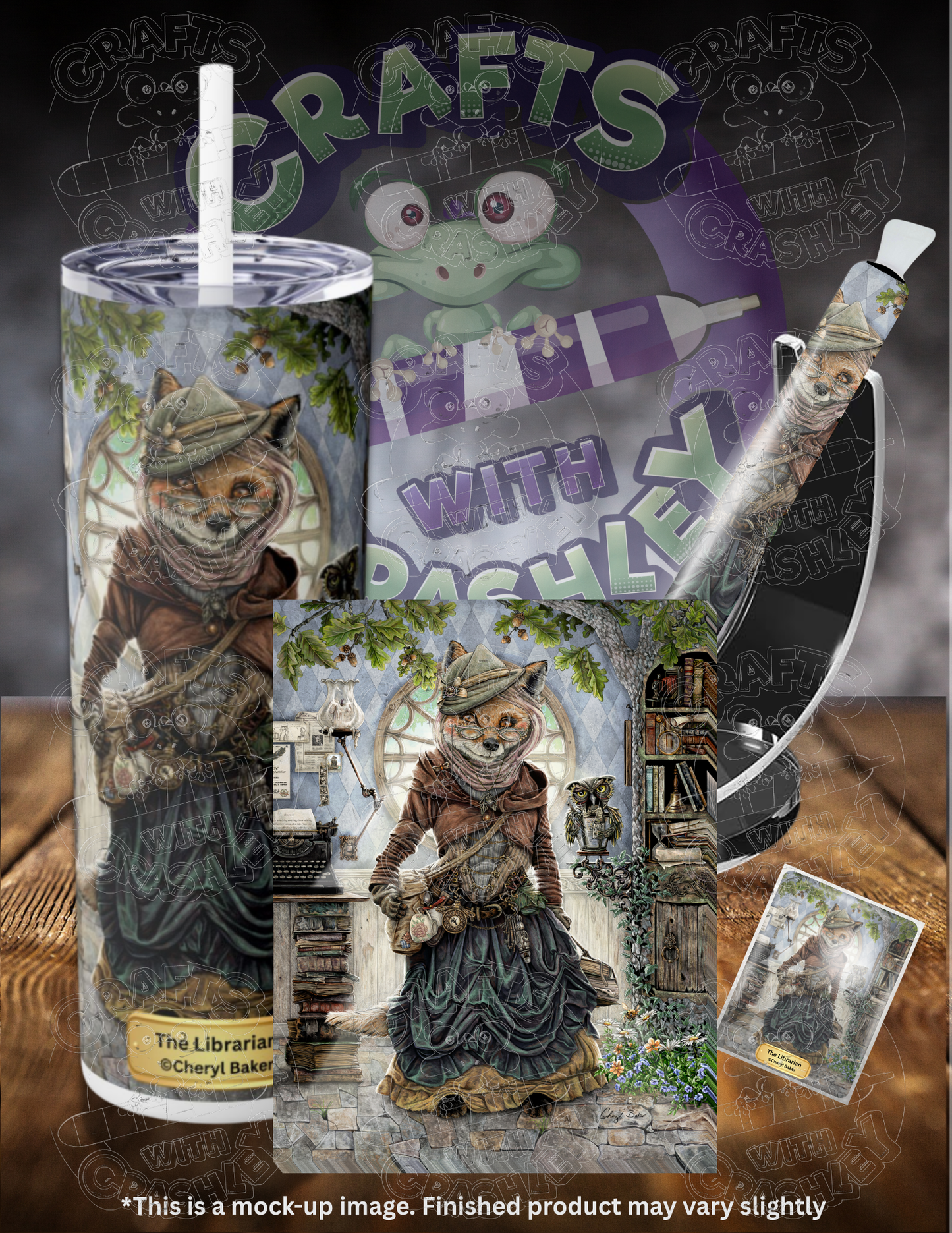 Product Bundle "The Librarian" by ©Cheryl Baker