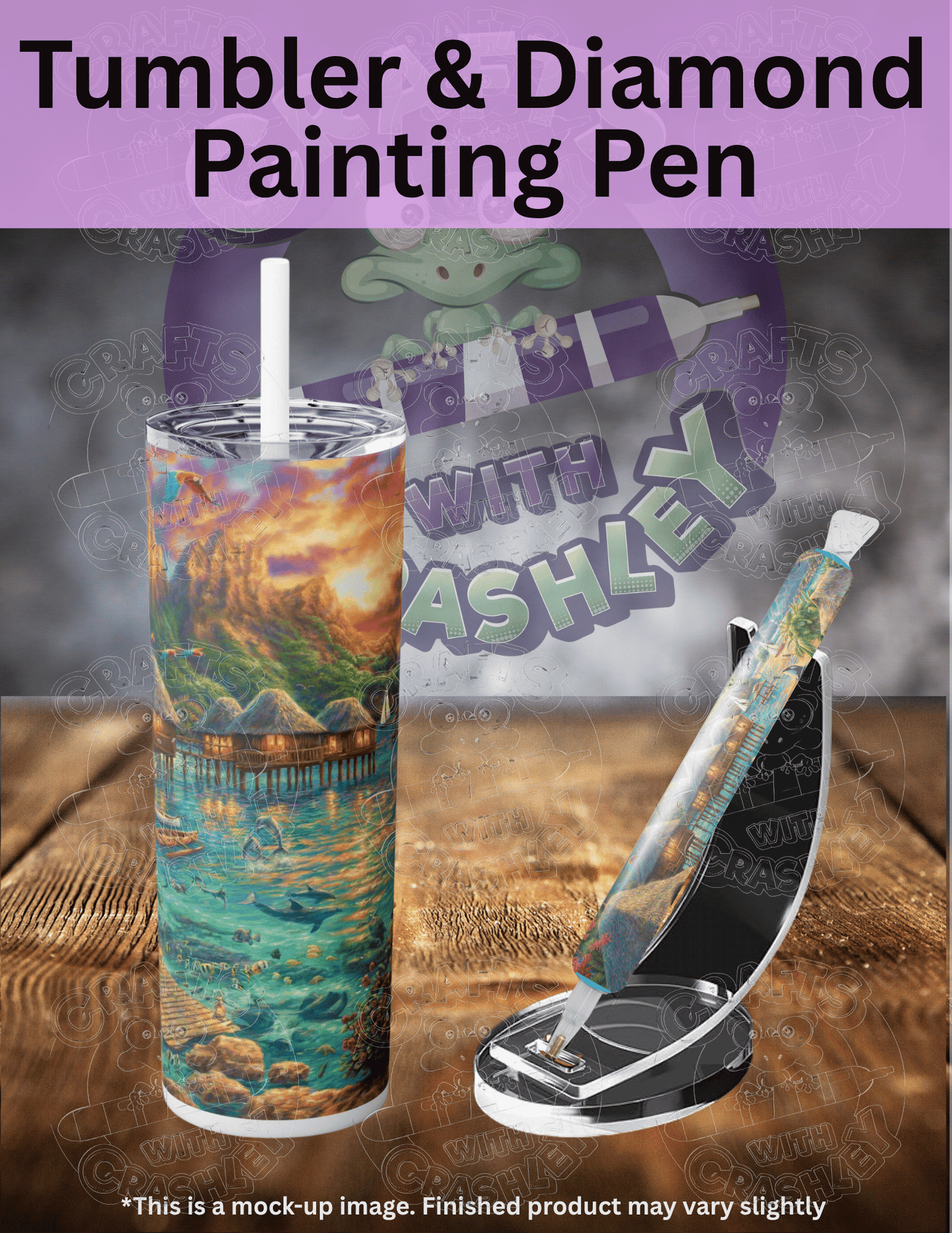 "Tropical Oasis" by ©Chuck Pinson Premium Accessories for Diamond Painting