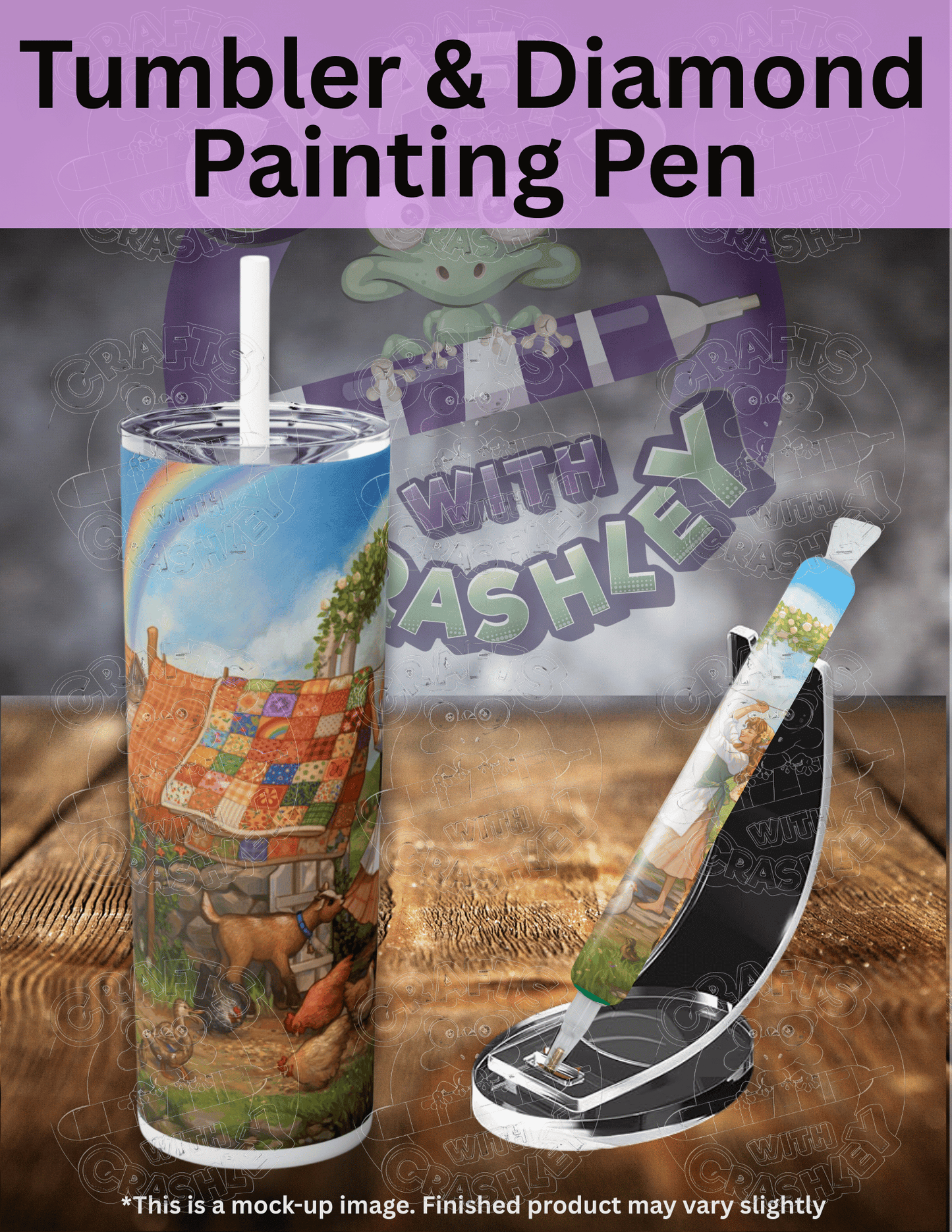 "Rainbow Quilt" by ©Ivy Dolamore Premium Accessories for Diamond Painting