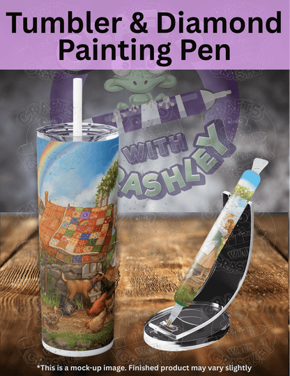 "Rainbow Quilt" by ©Ivy Dolamore Premium Accessories for Diamond Painting