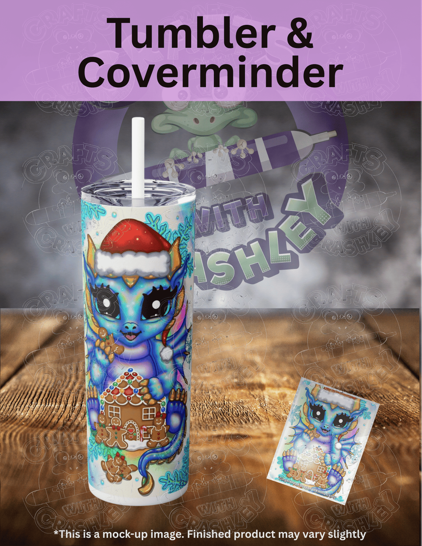 "Gingerbread Dragon" by ©Emma Casey Premium Accessories for Diamond Painting