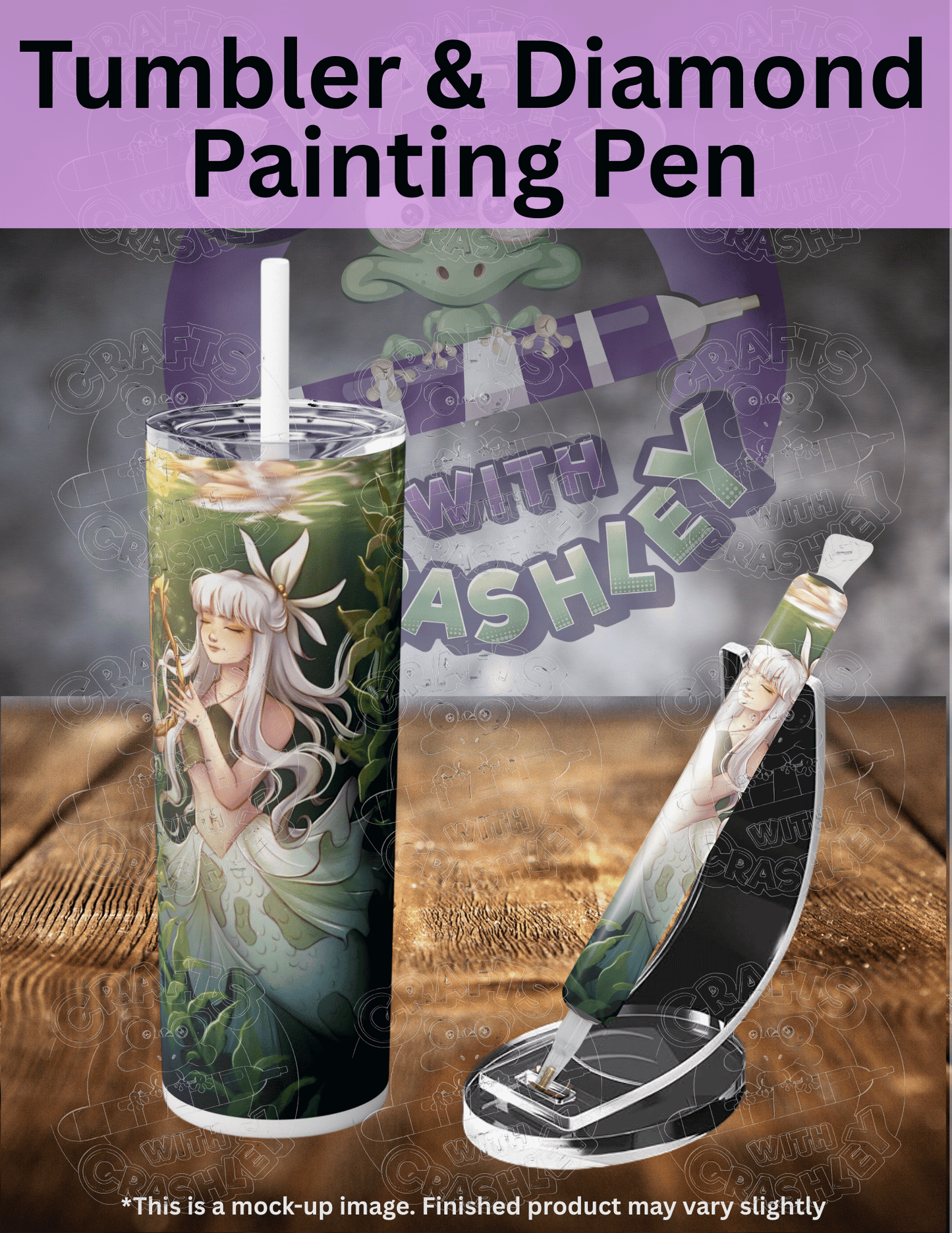 "Ghost Orchid" by ©Femke Deborah Premium Accessories for Diamond Painting