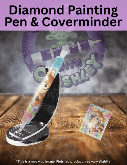 "Red Panda Summer" by ©Jeremiah Ketner Premium Accessories for Diamond Painting