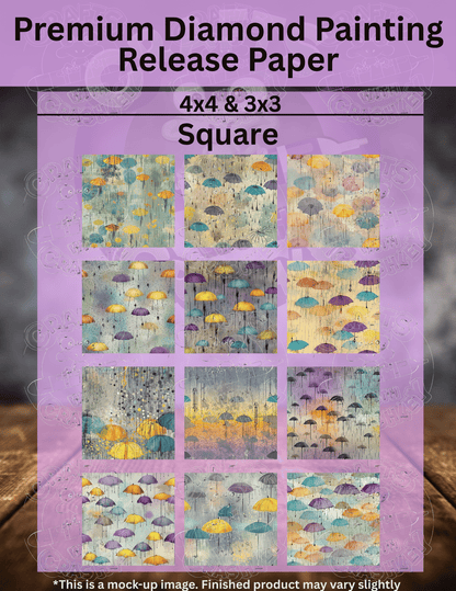 Rain and Radiance Combo Pack Premium Release Paper for Diamond Painting