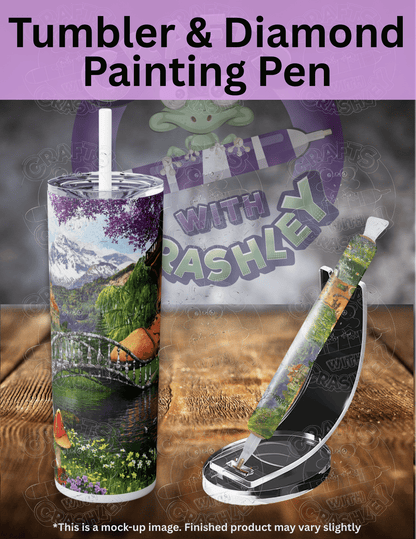 "The Old Shoe House" by ©Dominic Davison Premium Accessories for Diamond Painting