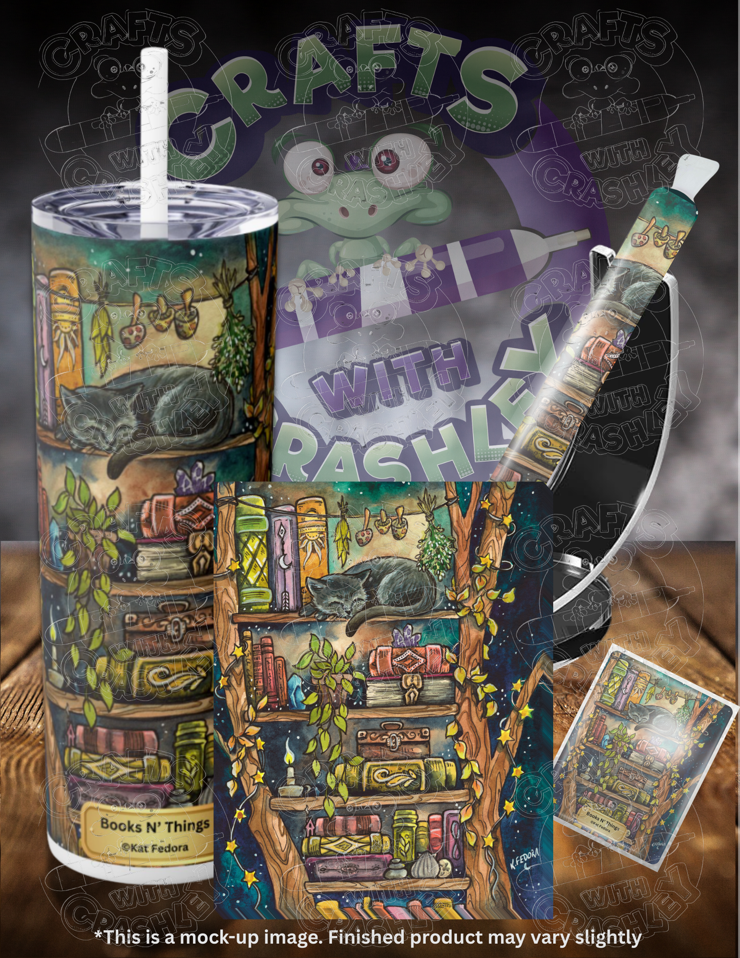 Product Bundle "Books N' Things" by ©Kat Fedora