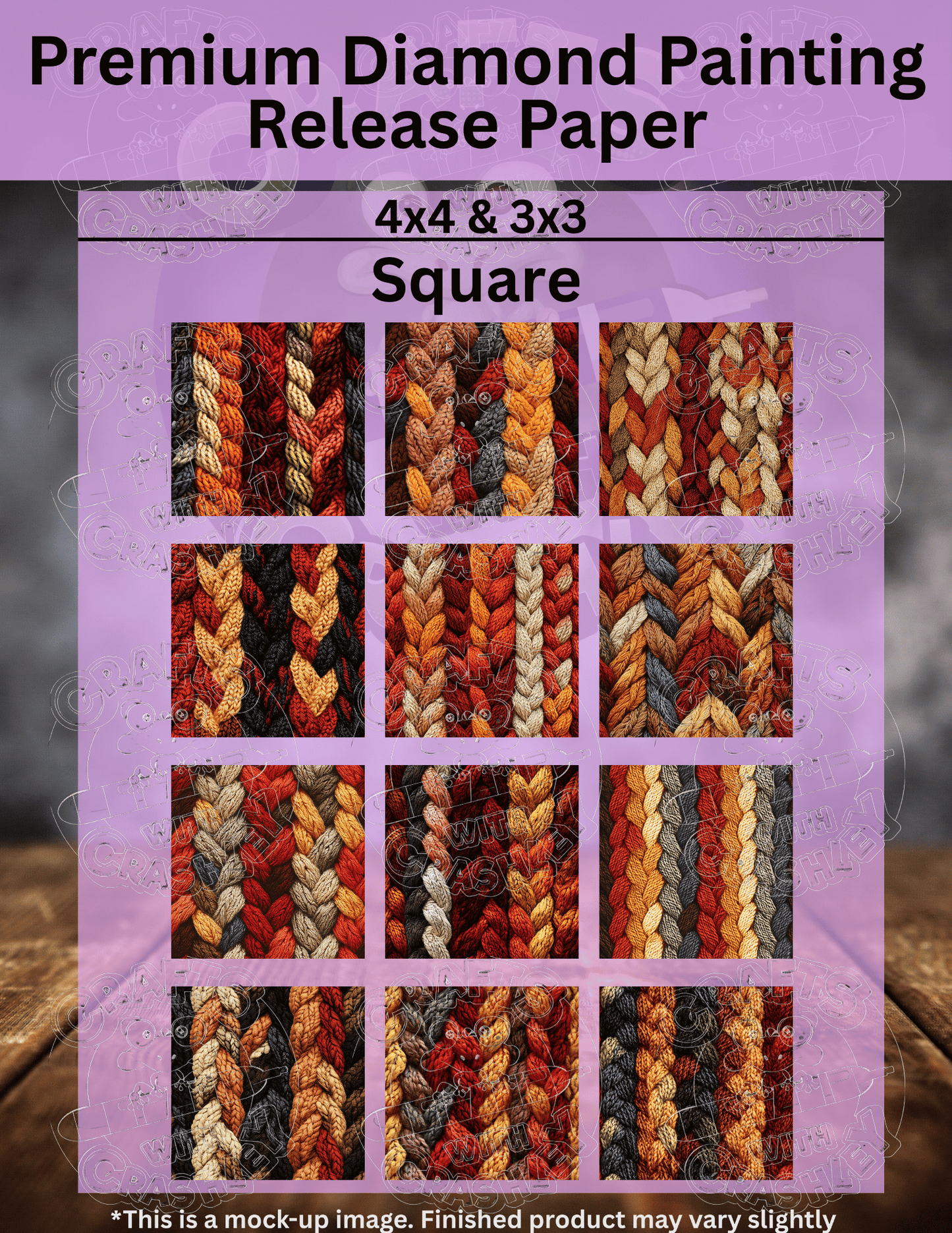 Woven in Warmth Combo Pack Premium Release Paper for Diamond Painting
