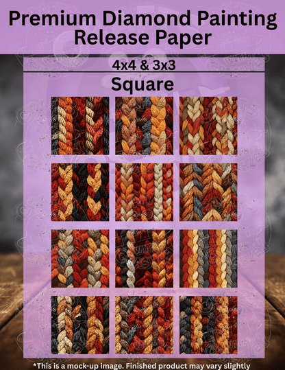 Woven in Warmth Combo Pack Premium Release Paper for Diamond Painting