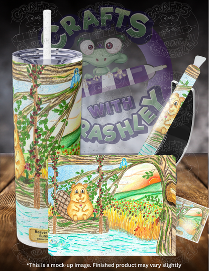 Product Bundle "Beaver Days & Sunshine" by ©Courtney Lyons