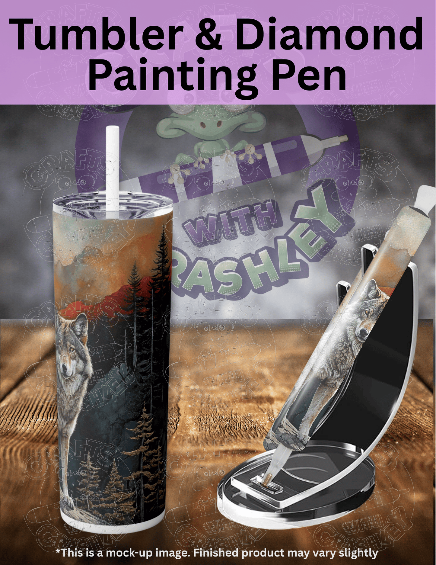 "The Way of the Wolf" by ©Peggy Collins Premium Accessories for Diamond Painting