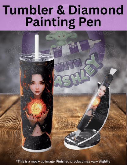 "Wings of Fire" by ©Cocomarshmallow Premium Accessories for Diamond Painting