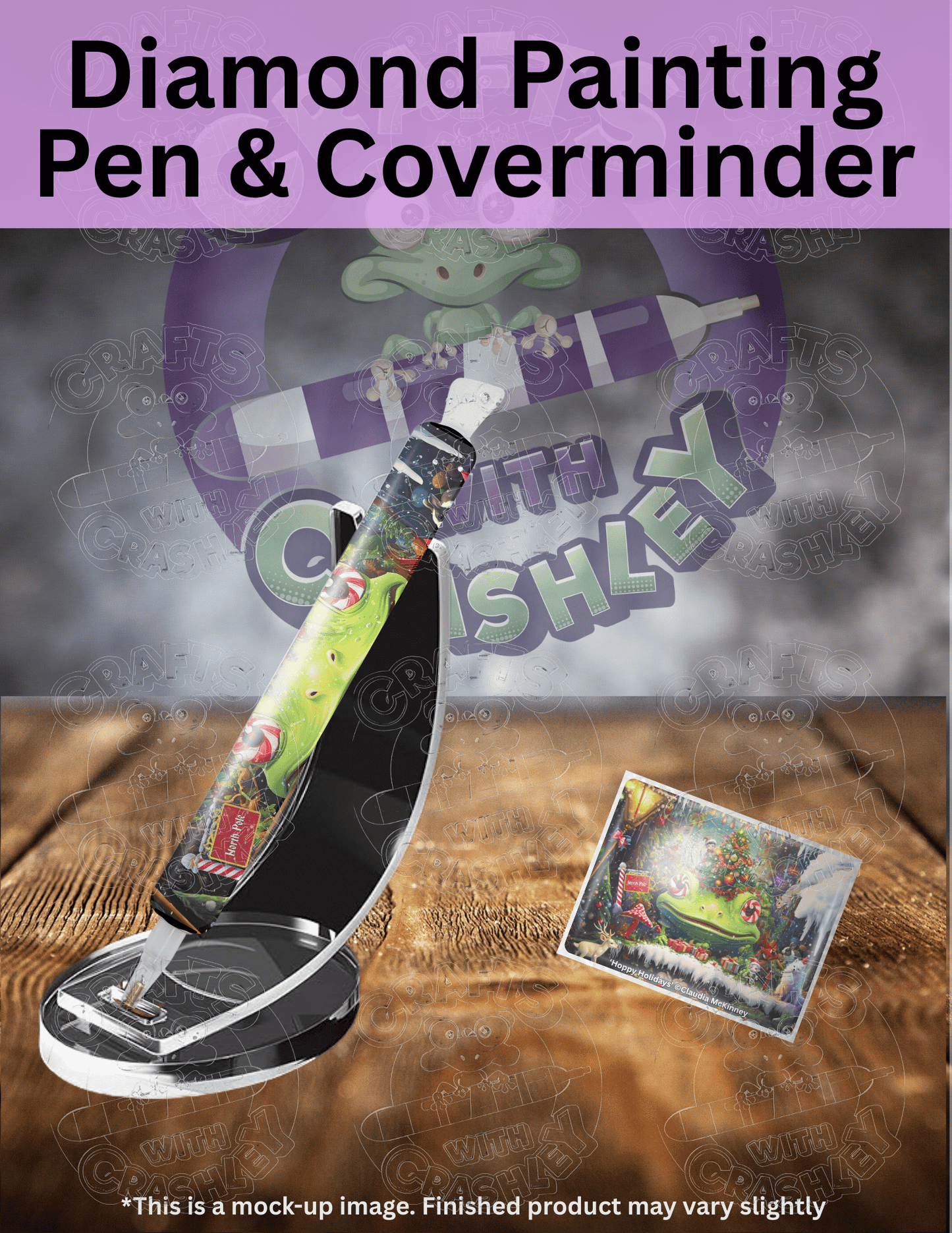 "Hoppy Holidays" by ©Claudia McKinney Premium Accessories for Diamond Painting