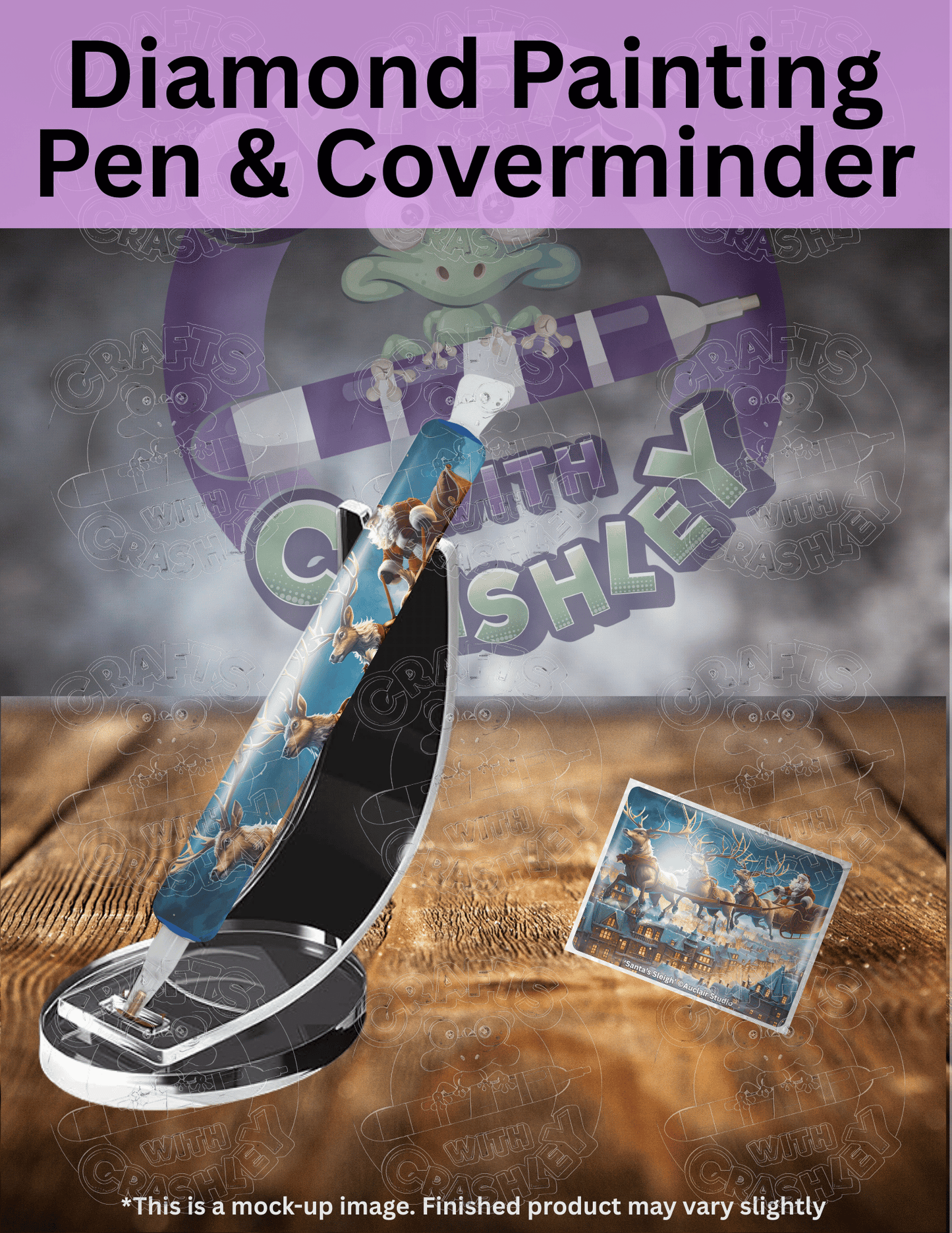 "Santa's Sleigh" by ©Auclair Studio Premium Accessories for Diamond Painting