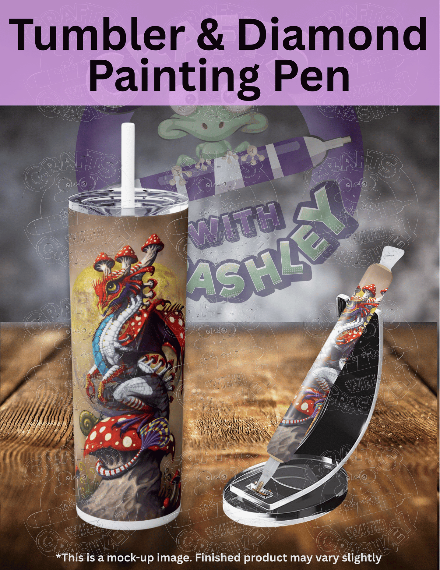 "Mushroom Dragon" by ©Stanley Morrison Premium Accessories for Diamond Painting