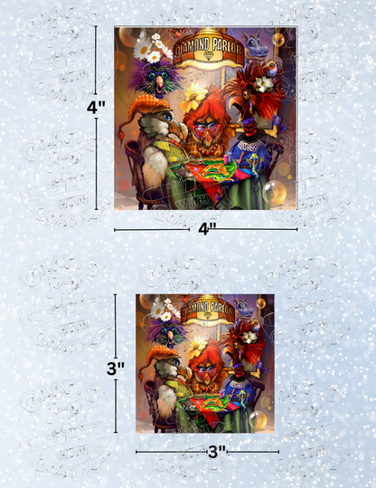 "It's a Bling Thing" by ©Richard Lorenz Premium Decorative Release Papers for Diamond Painting