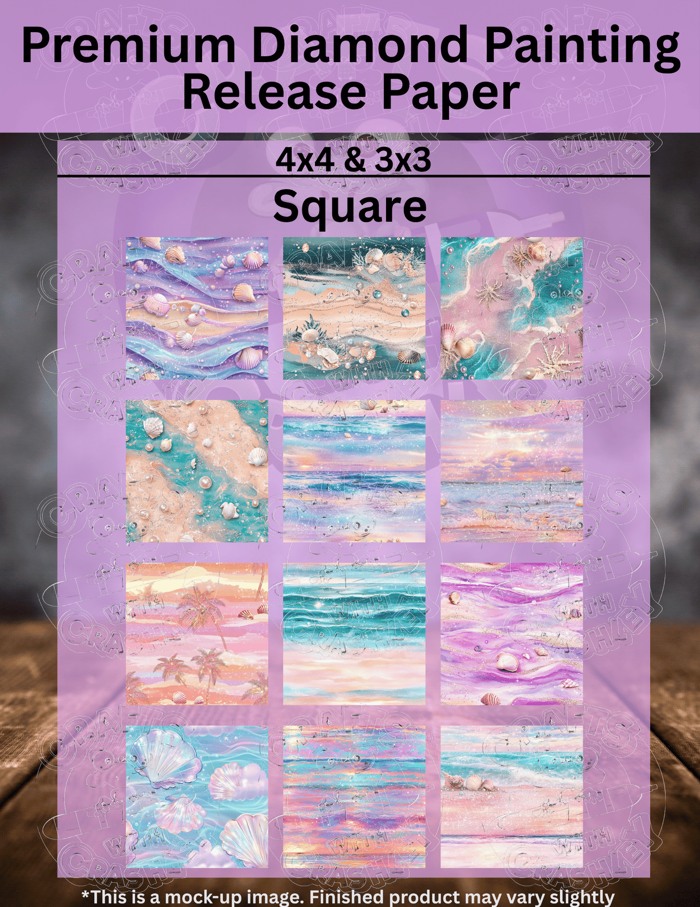 Tropical Fantasy Combo Pack Premium Release Paper for Diamond Painting